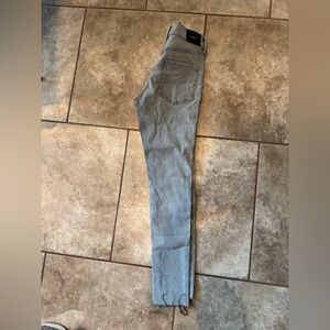 Express Skinny Light Gray Jeans